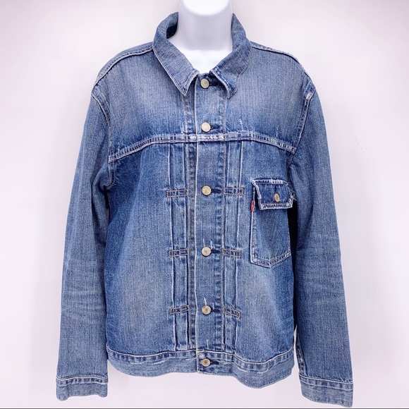 Levi’s Slim Trucker Jean Jacket Size Large